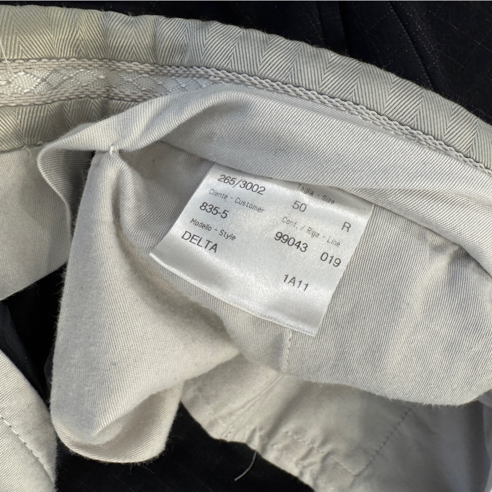 Brioni Navy Double Breasted Wool Suit EU50 US40R with bag and hanger - Picture 13 of 16